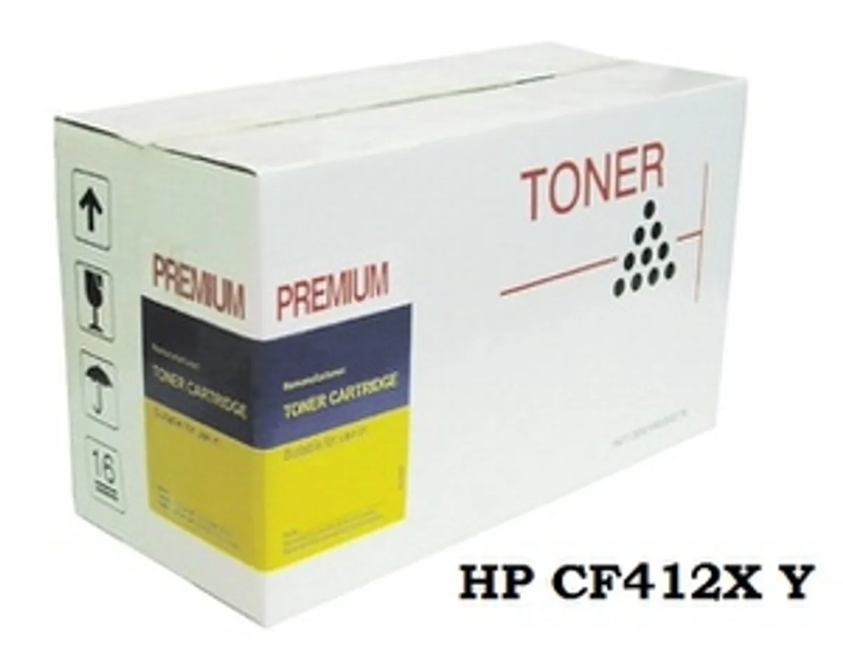 HP CF412X toner Yellow- Kompatibel