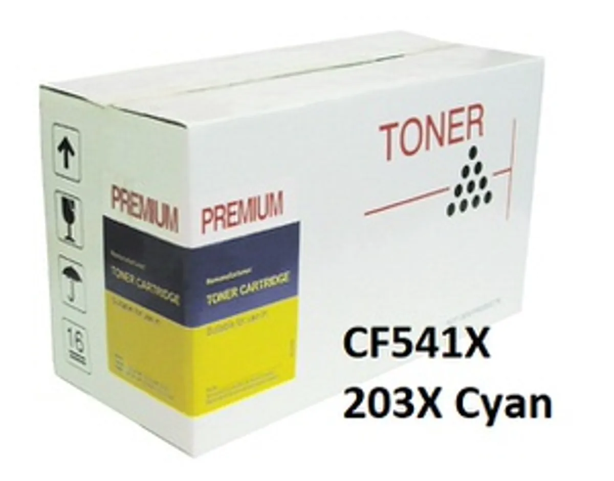 HP CF541X / 203X Cyan toner Kompatibel