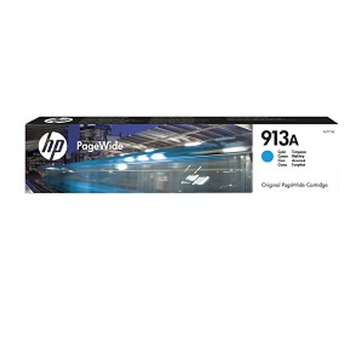 HP No.913A Cyan Printerpatron F6T77AE Original