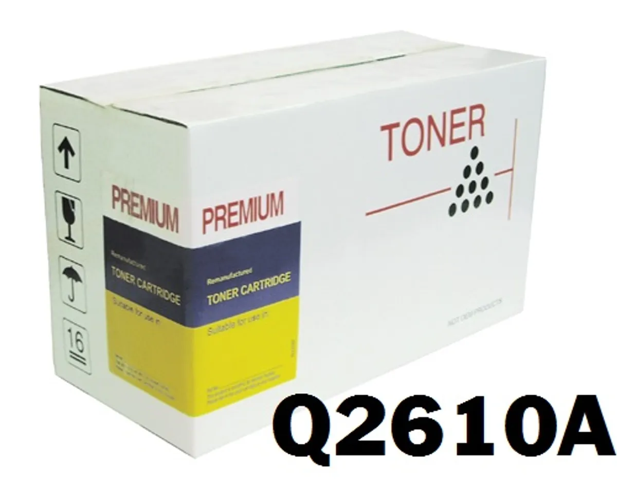 HP Q2610A Sort Lasertoner Kompatibel