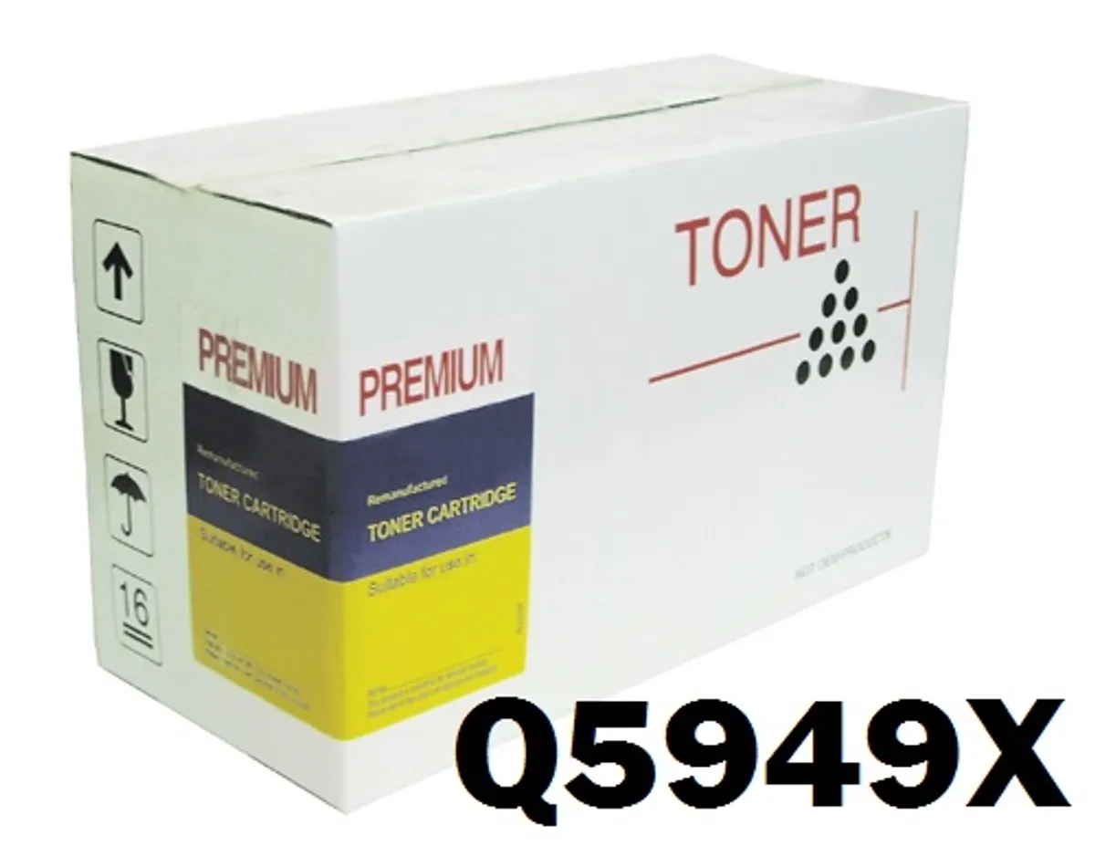 HP Q5949X Sort Toner 49X Kompatibel