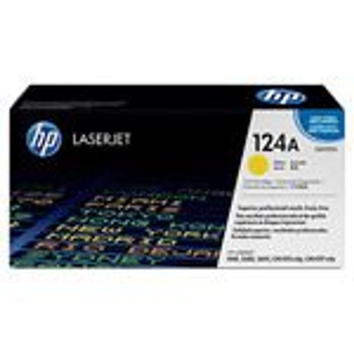 HP Q6002A / 124A Gul Lasertoner Original