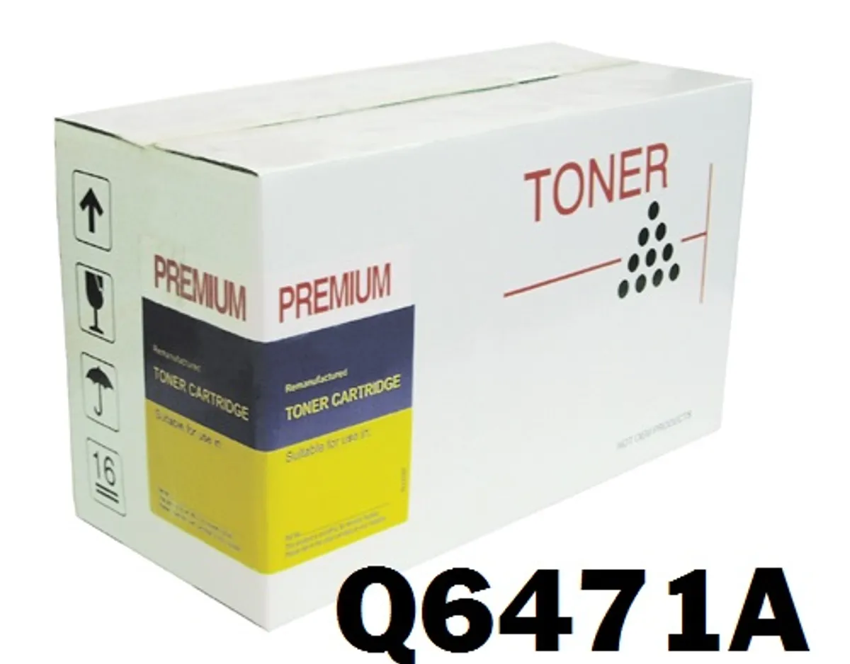 HP Q6471A / 502A Cyan Toner Kompatibel