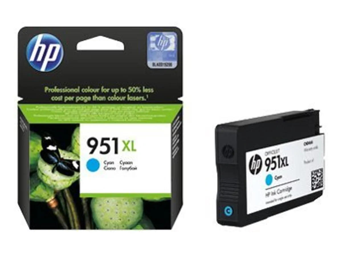 HP951XL HP Inkjet Cyan - CN046AE