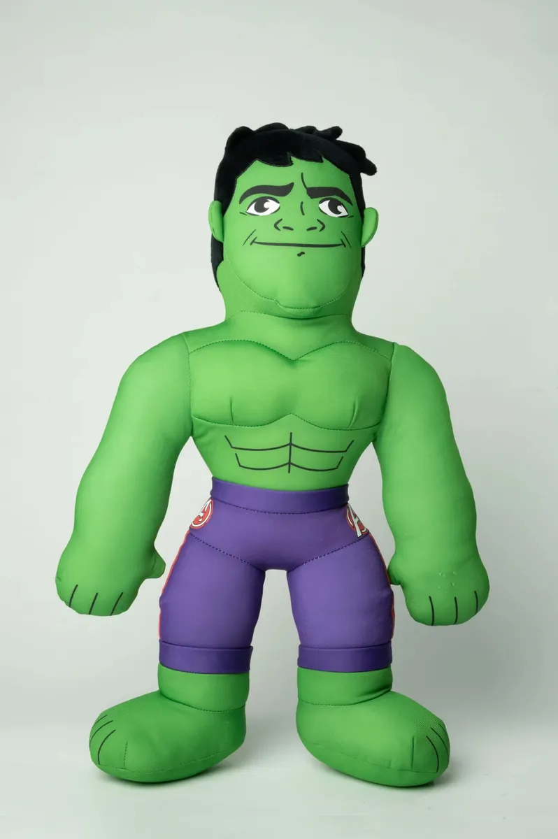 Hulk Bamse Med Lyd - Marvel - 20 Cm