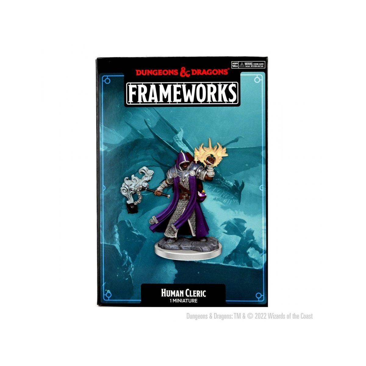 Human Druid - Female - D&D Frameworks - Wizkids