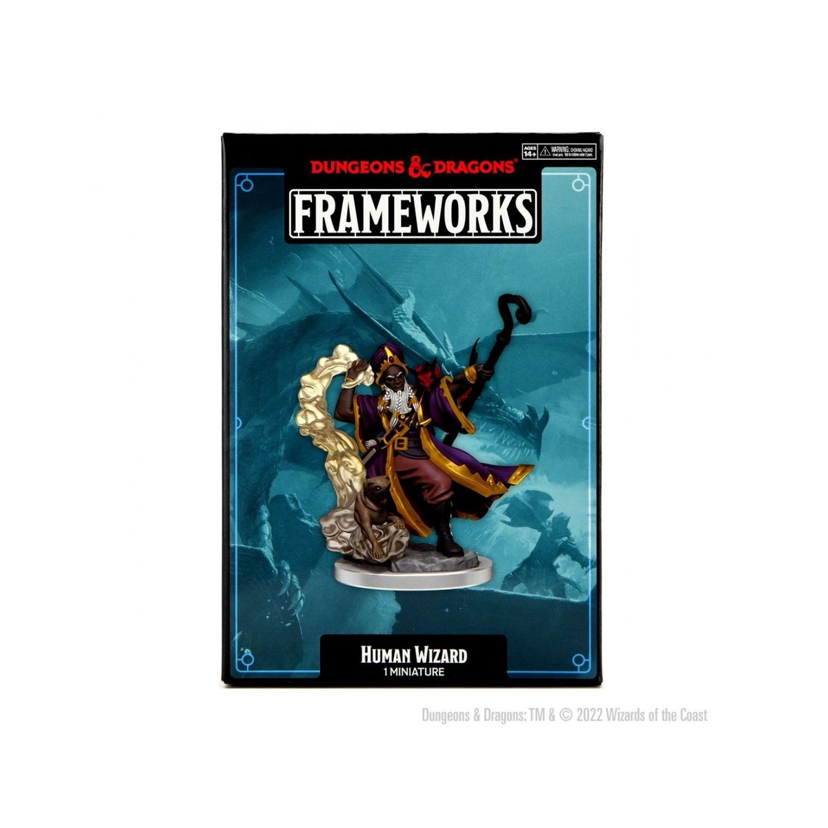 Human Wizard - Male - D&D Frameworks - Wizkids