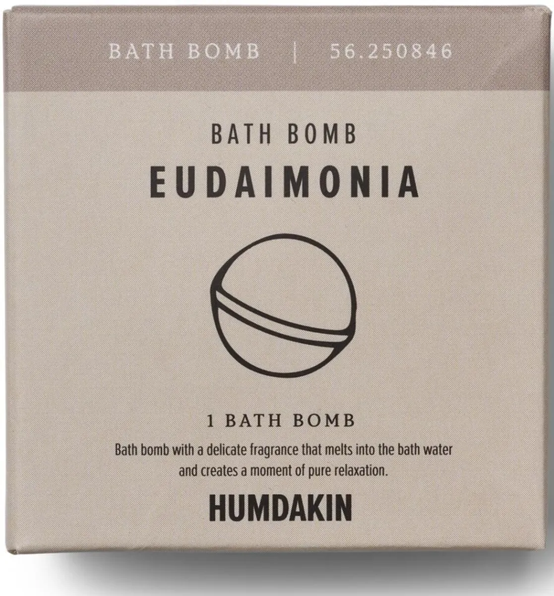 Humdakin Bath Bomb, Pæon, 125g.