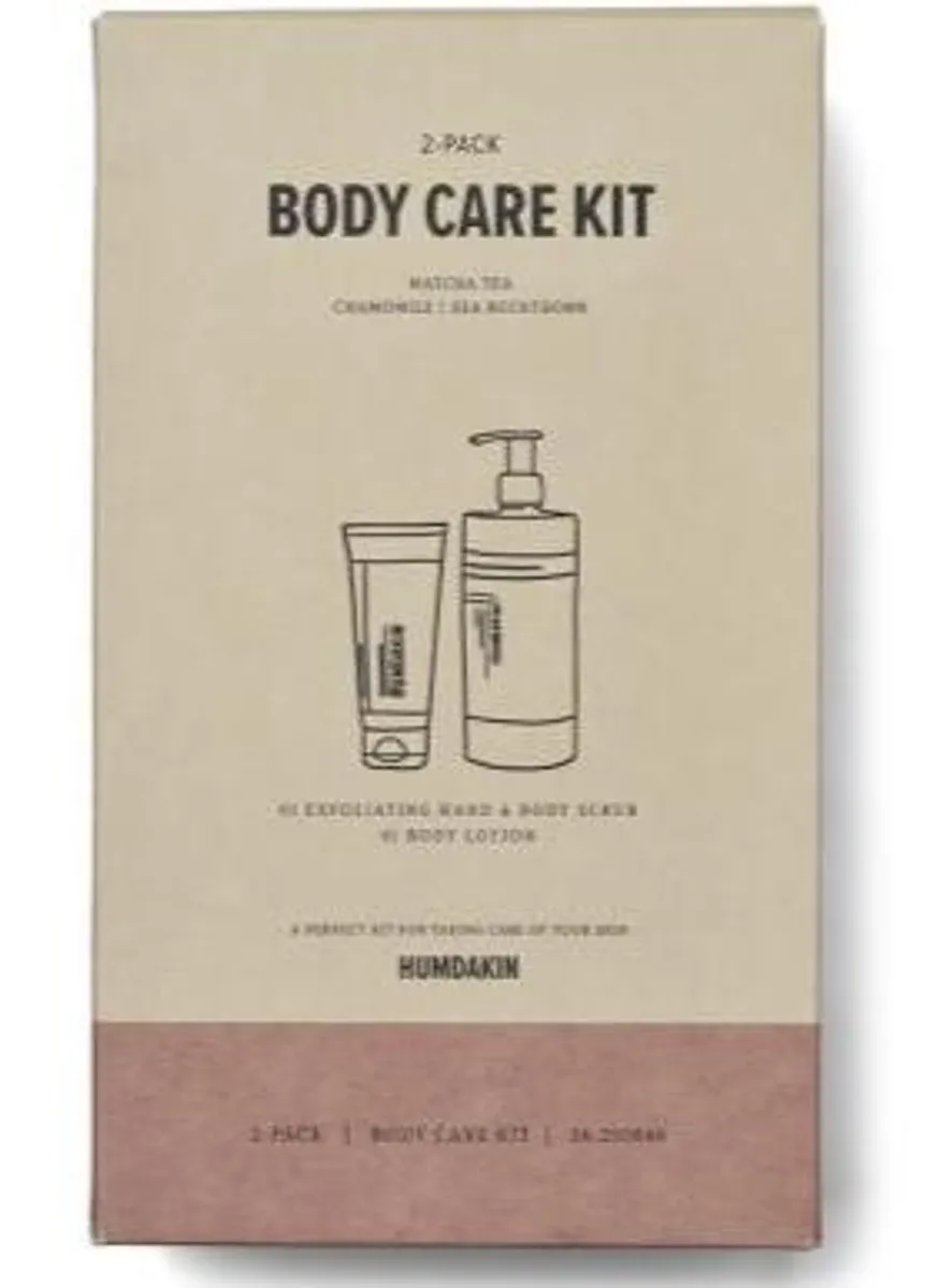 Humdakin Body Care Kit, 500ml/250ml.