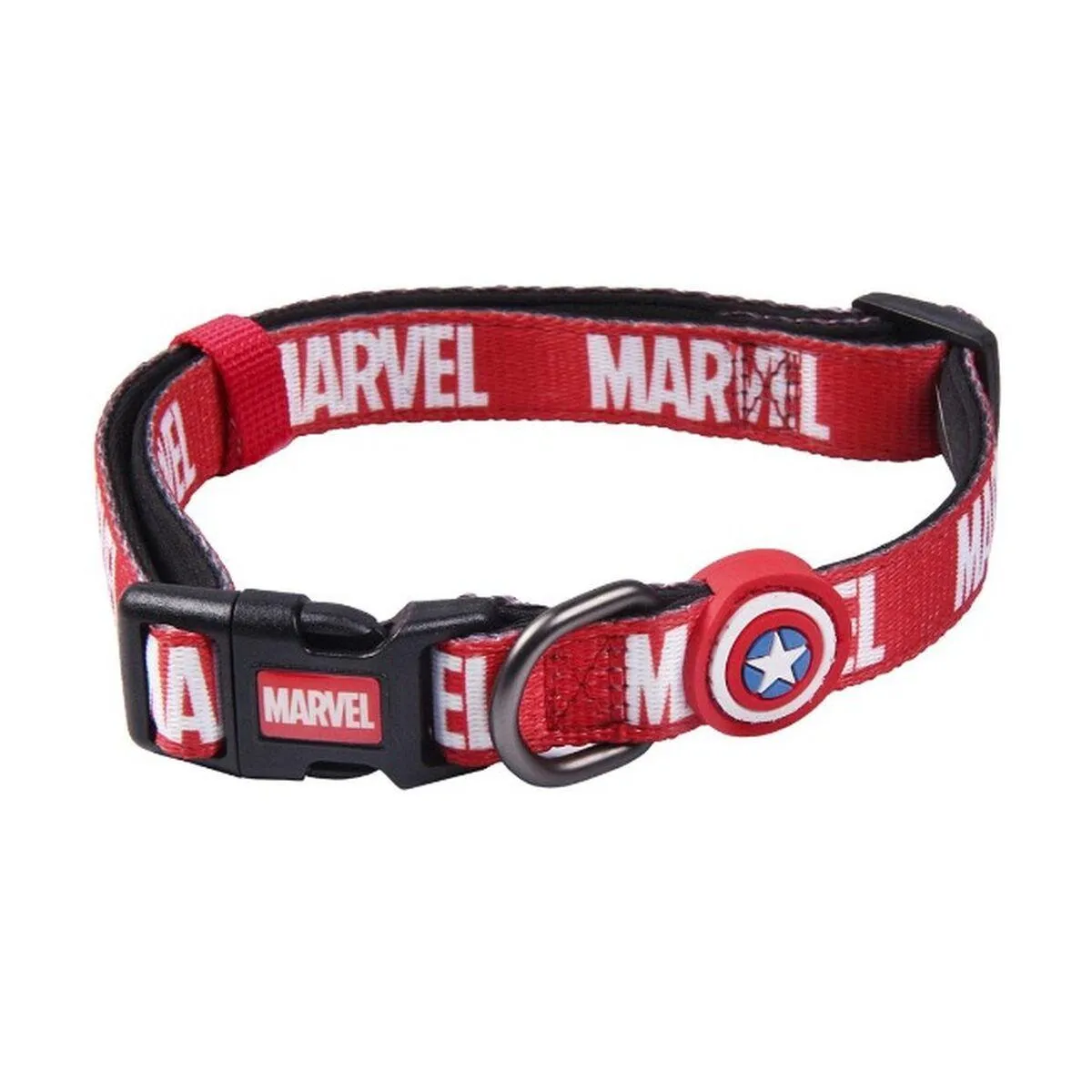 Hundehalsbånd Marvel S/M Rød