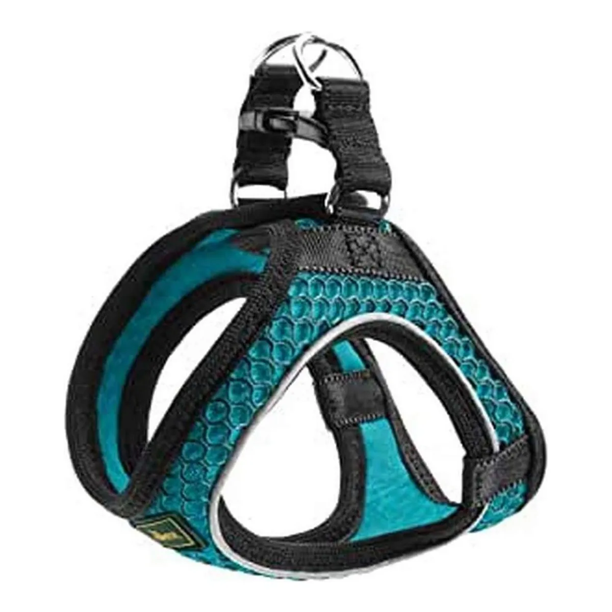 Hundesele Hunter Hilo-Comfort Turkisblå M/L (58-63 cm)