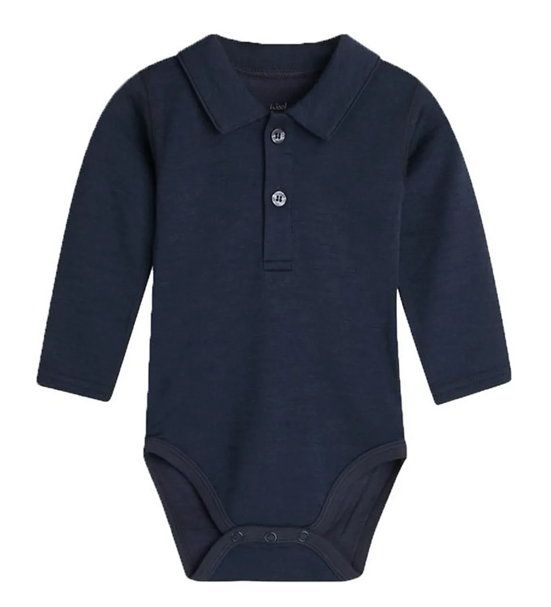 Hust and Claire Body l/æ - Baldur - Uld/Bambus - Navy