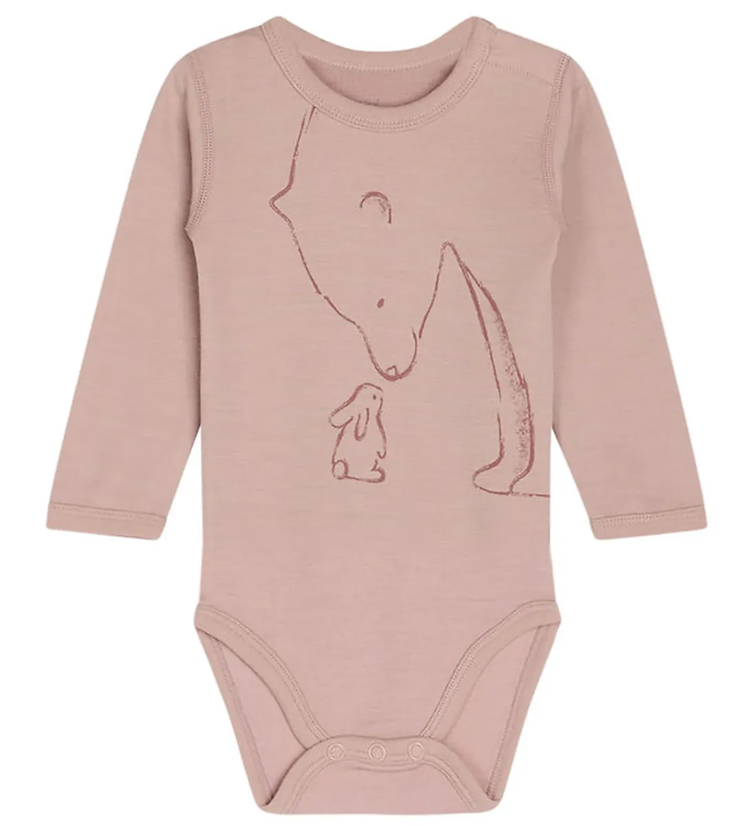 Hust and Claire Body l/æ - Uld/Bambus - Baloo - Shade Rose