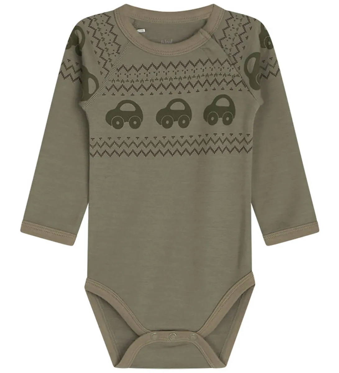 Hust and Claire Body l/æ - Uld/Bambus - Basti - Khaki