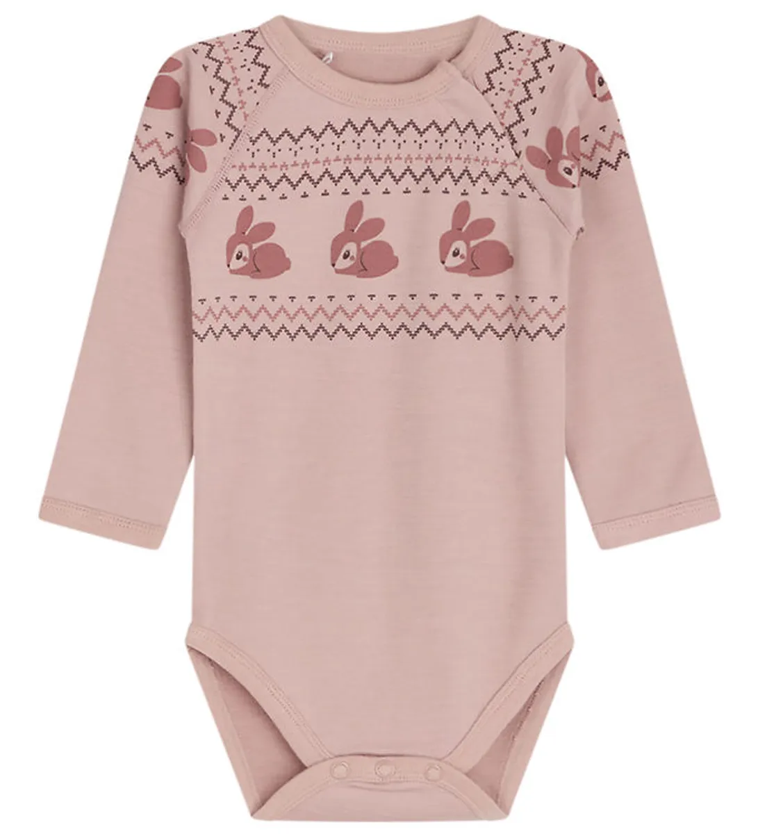 Hust and Claire Body l/æ - Uld/Bambus - Basti - Shade Rose