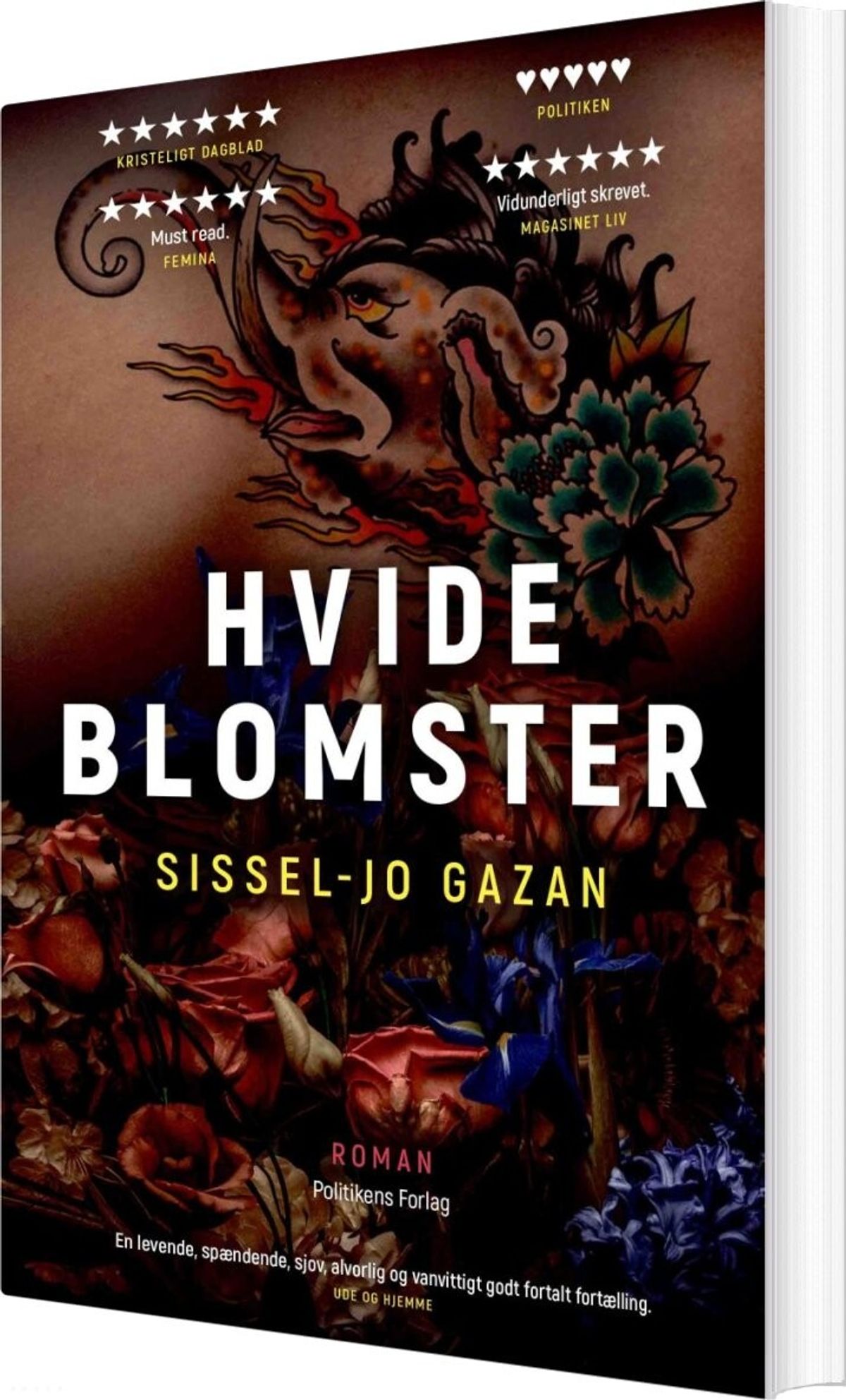 Hvide Blomster - Sissel-jo Gazan - Bog