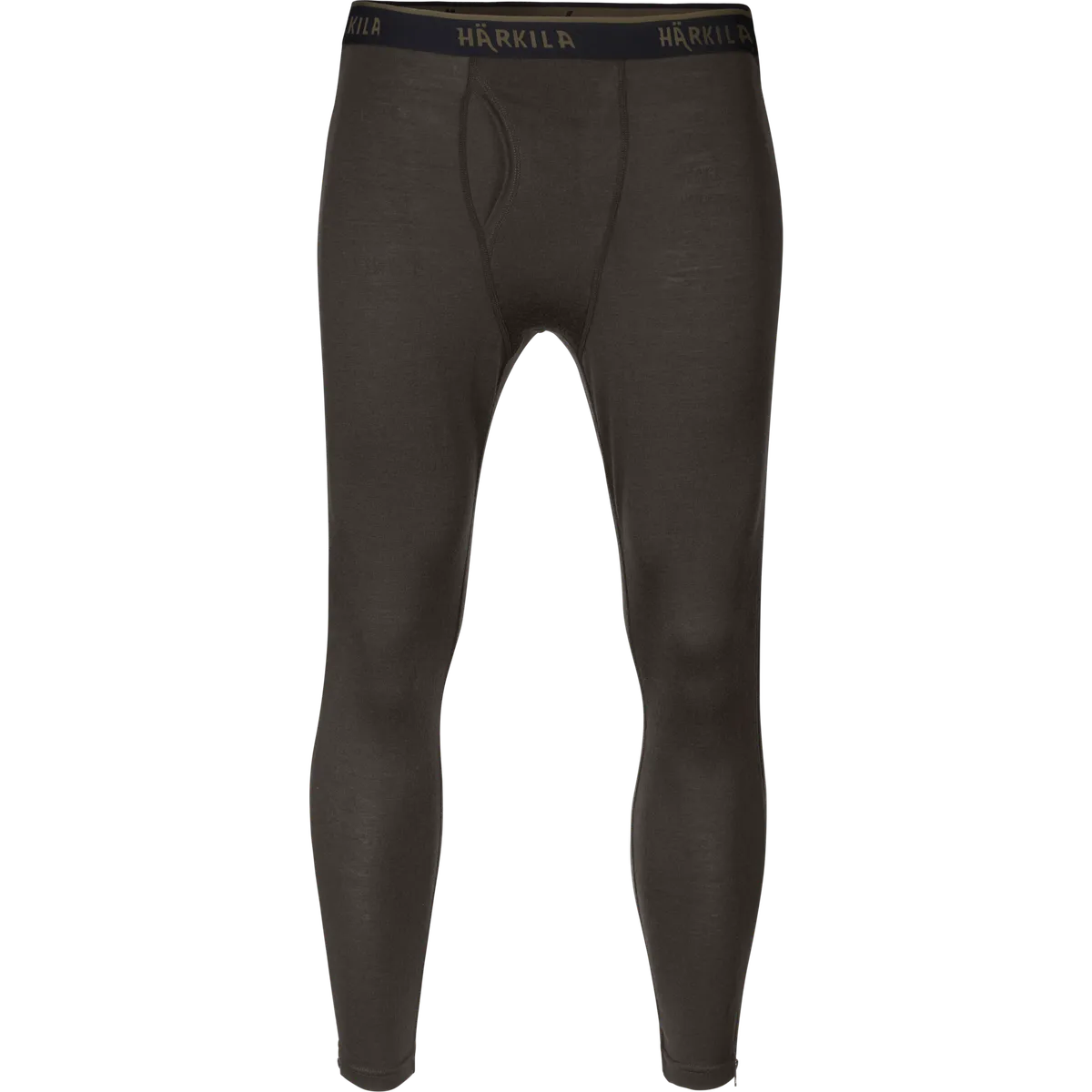 Härkila Base All Season side zip long johns Shadow brown L