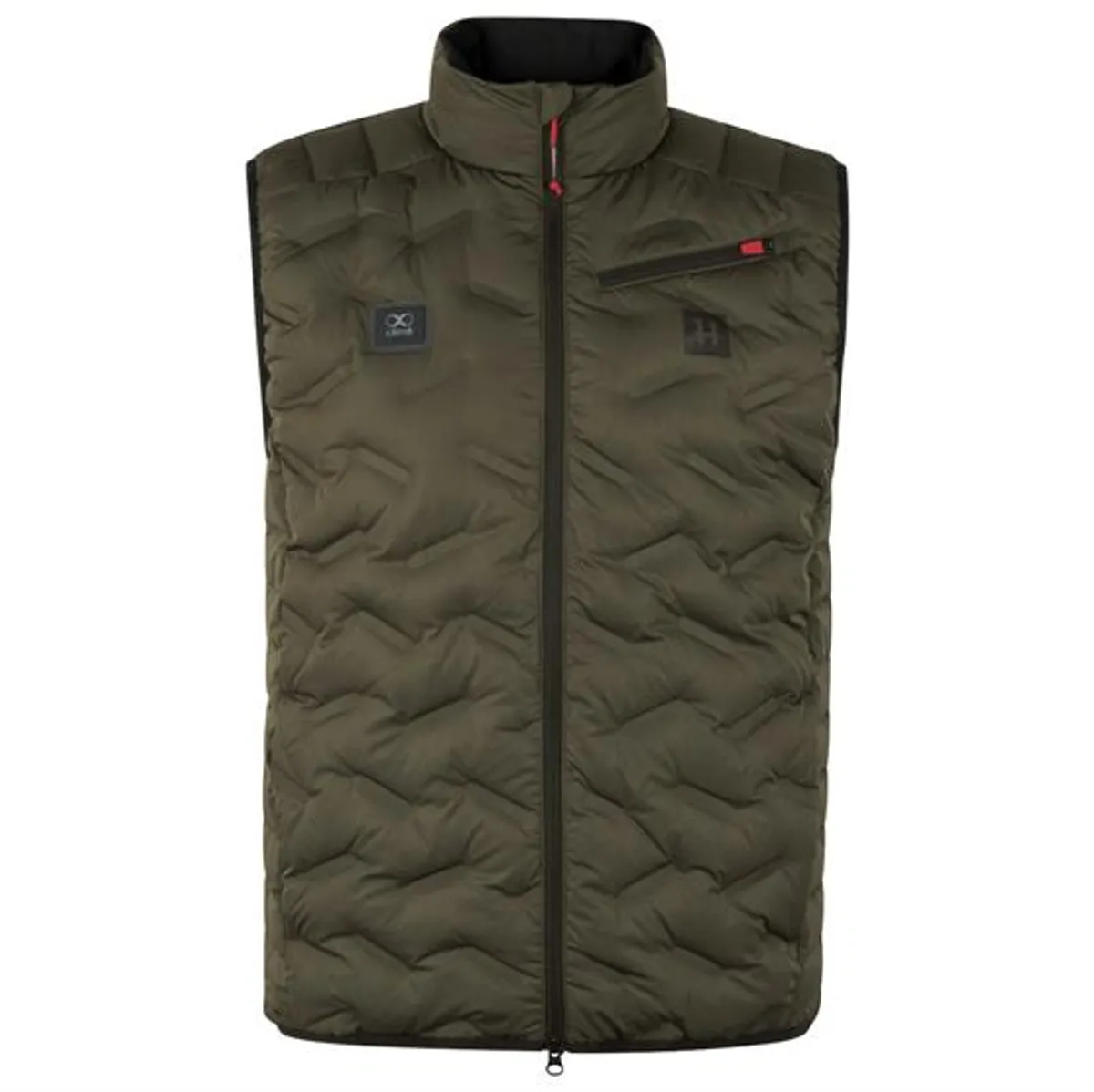 Härkila Clim8 Insulated Waistcoat Mens, Willow Green