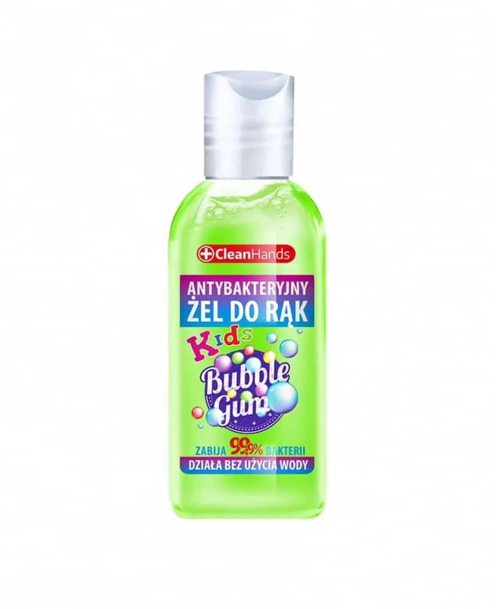 Hånddesinfektionsgel antibakteriel bubble gum 50 ml.