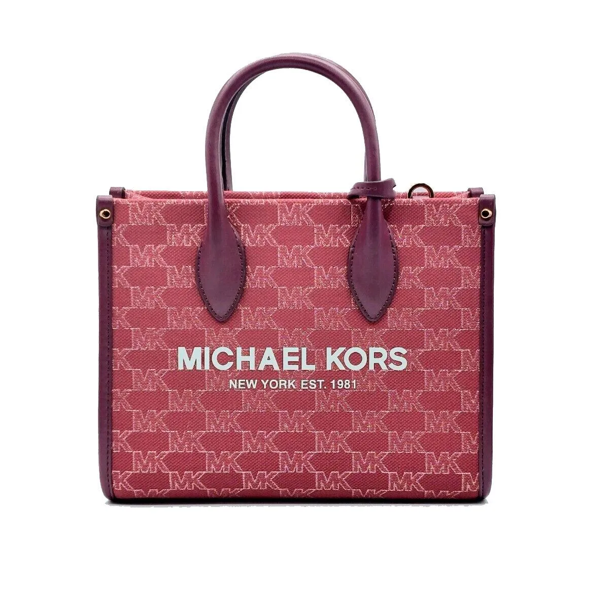 Håndtasker til damer Michael Kors 35F2G7ZC5I-MULBERRY-MLT Rød 24 x 19 x 7 cm