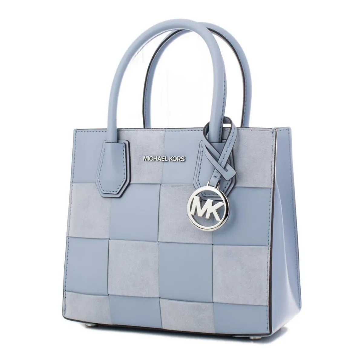 Håndtasker til damer Michael Kors 35S2SM9M6S-PALE-BLU-MLT Blå 22 x 19 x 10 cm