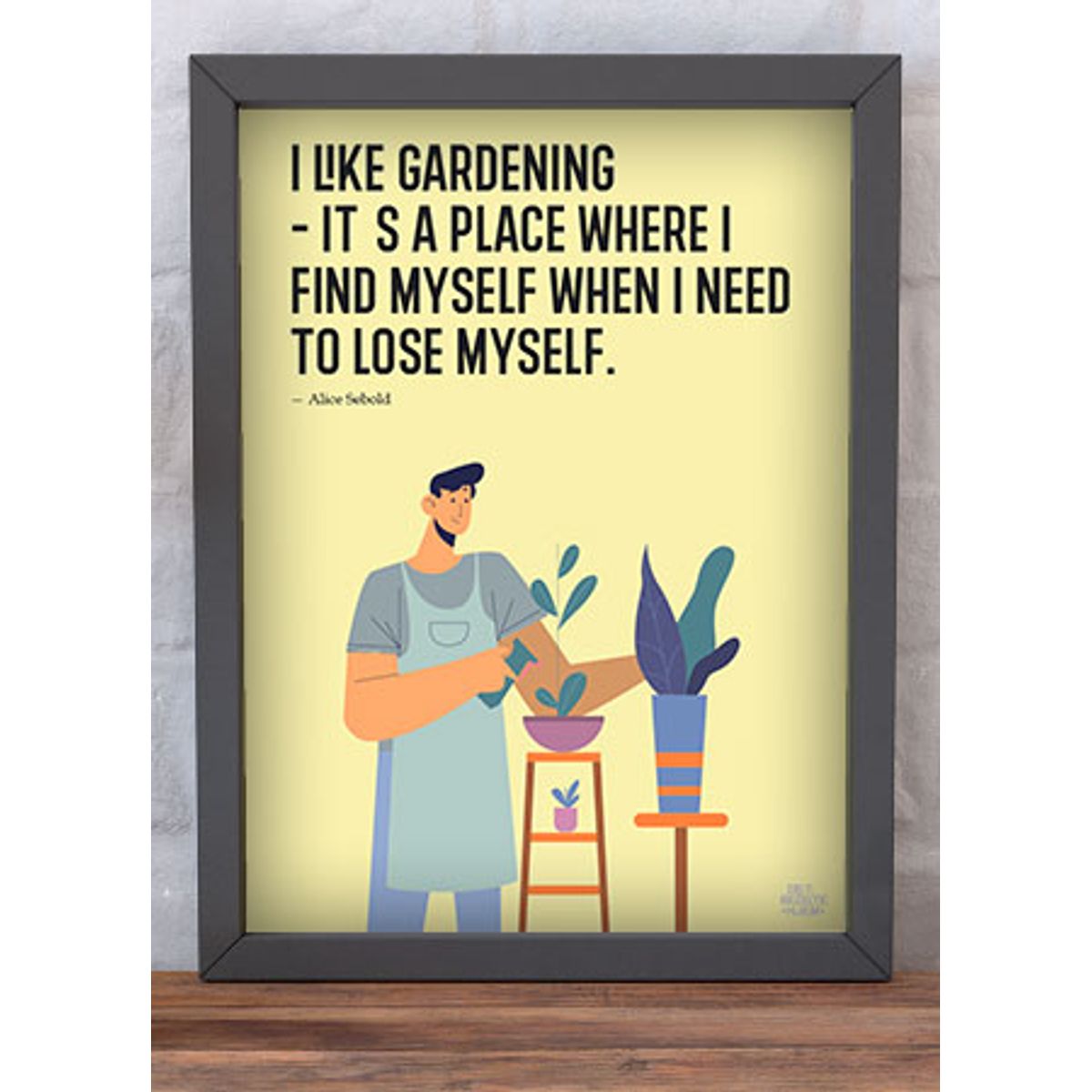 I like gardening-plakat - 21 x 29,7 (A4) Kr. 199,-