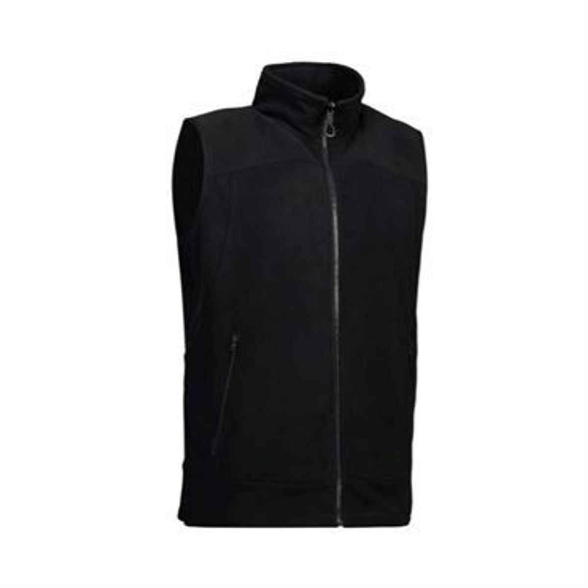 Id Fleece Vest 0811 Sort-2xl