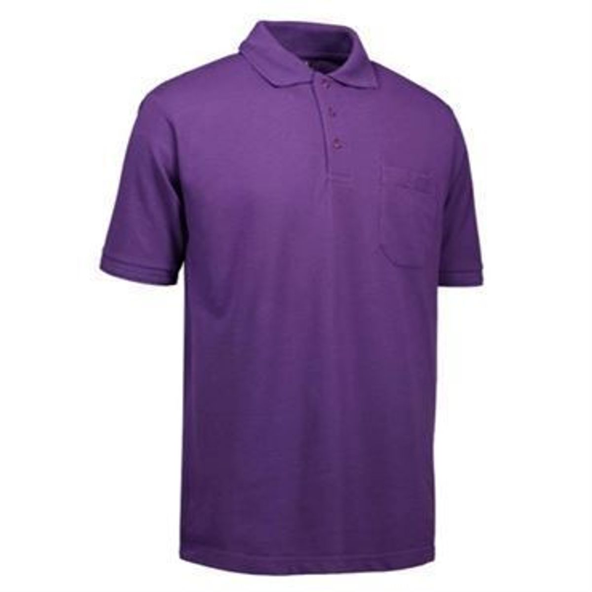 Id Pro Wear Polo Med Brystlomme 0320 Lilla-4xl