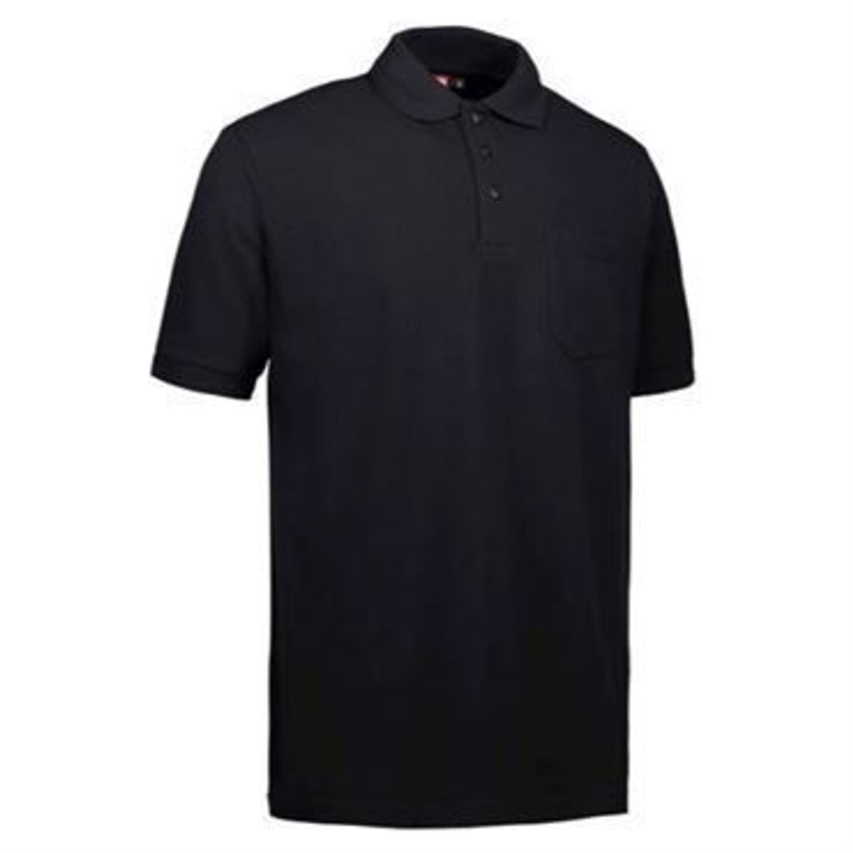 Id Pro Wear Polo Med Brystlomme 0320 Sort-3xl