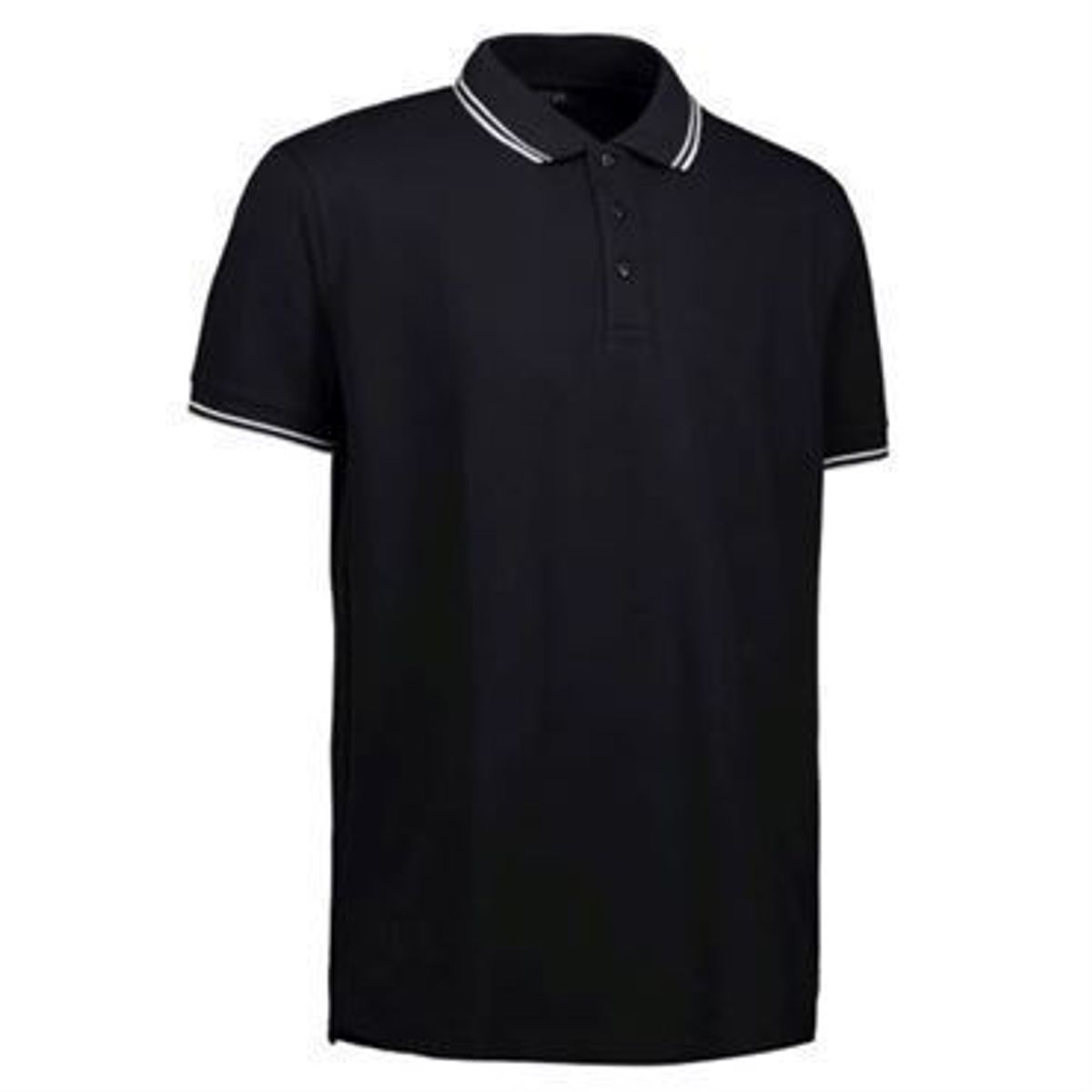 Id Stretch Polo 0522 Sort-xl