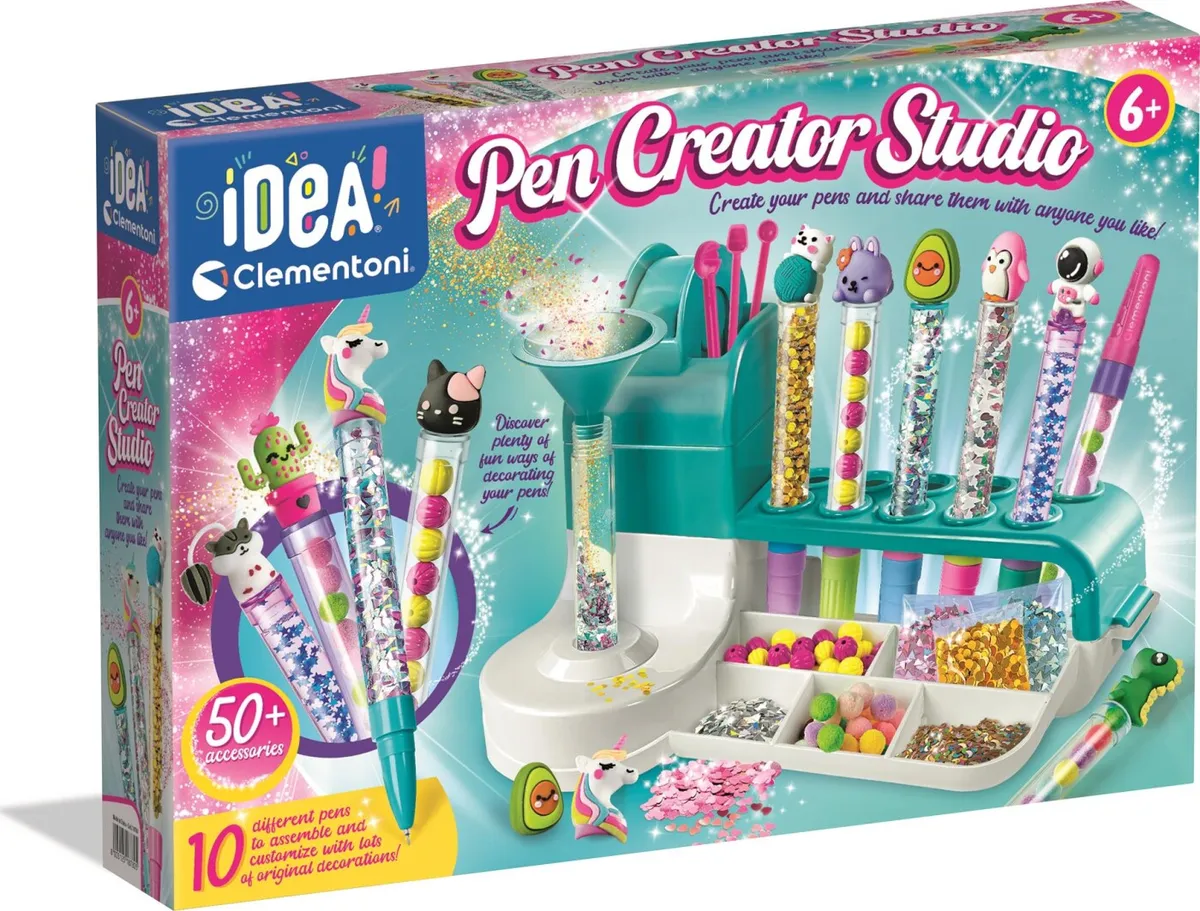 Idea Clementoni - Pen Creator Studio - Kuglepen Diy Sæt