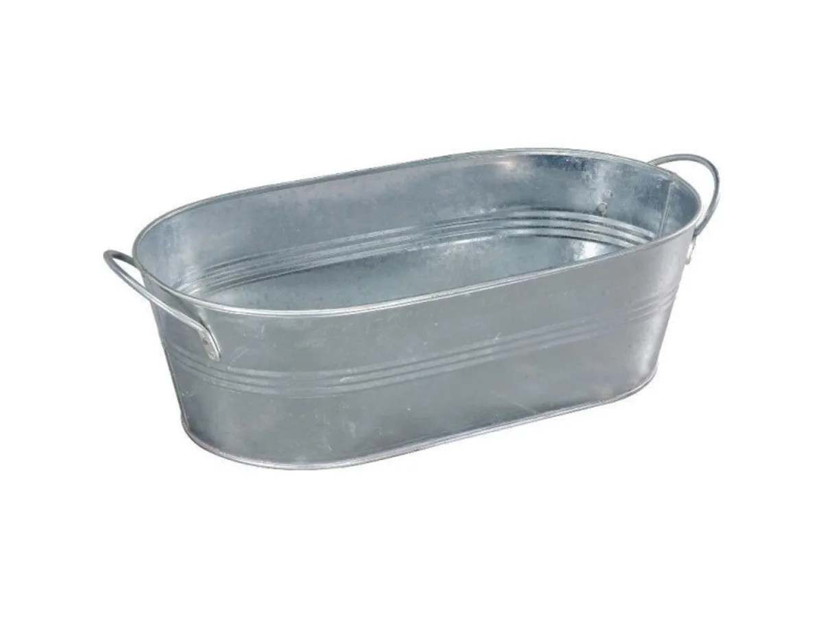 Ikke Vist_V Galvaniseret Kar 75L 69X62x25cm