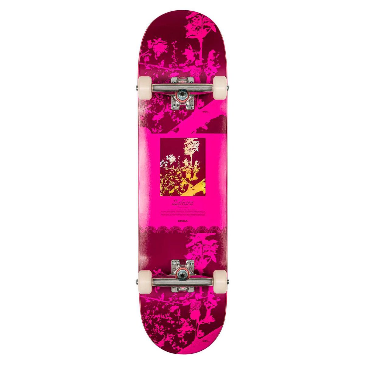 Impala Blossom Skateboard Sakura 8.25 x 32