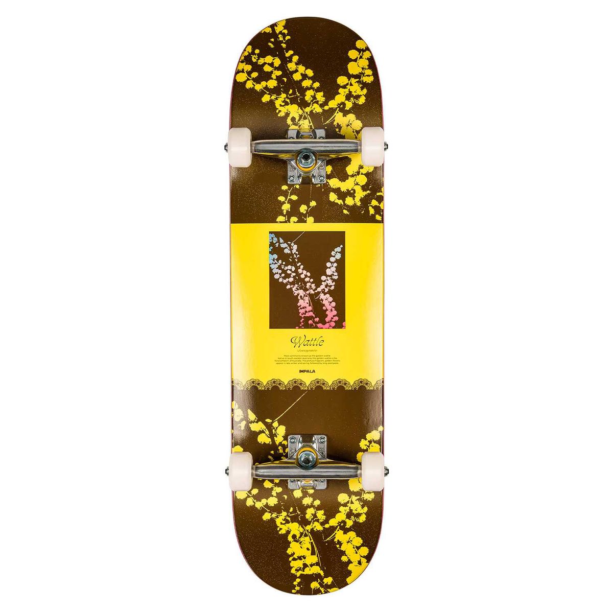 Impala Blossom Skateboard Wattle 8.5 x 32,2