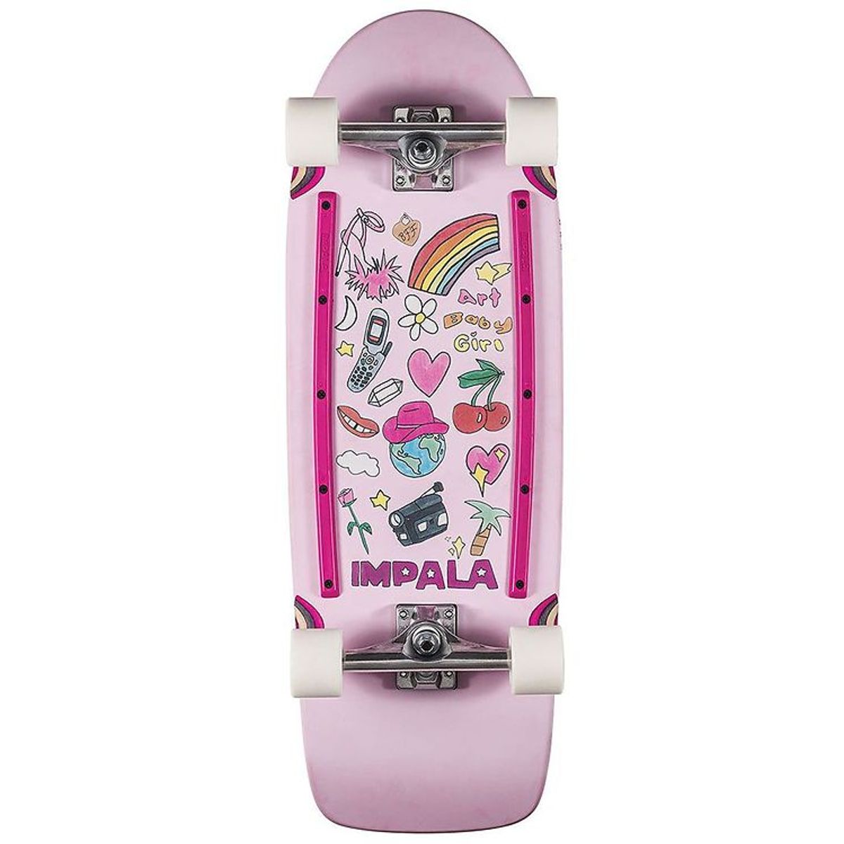 Impala Skateboard - Latis Cruiserboard - 31,5'' - Art Baby Girl