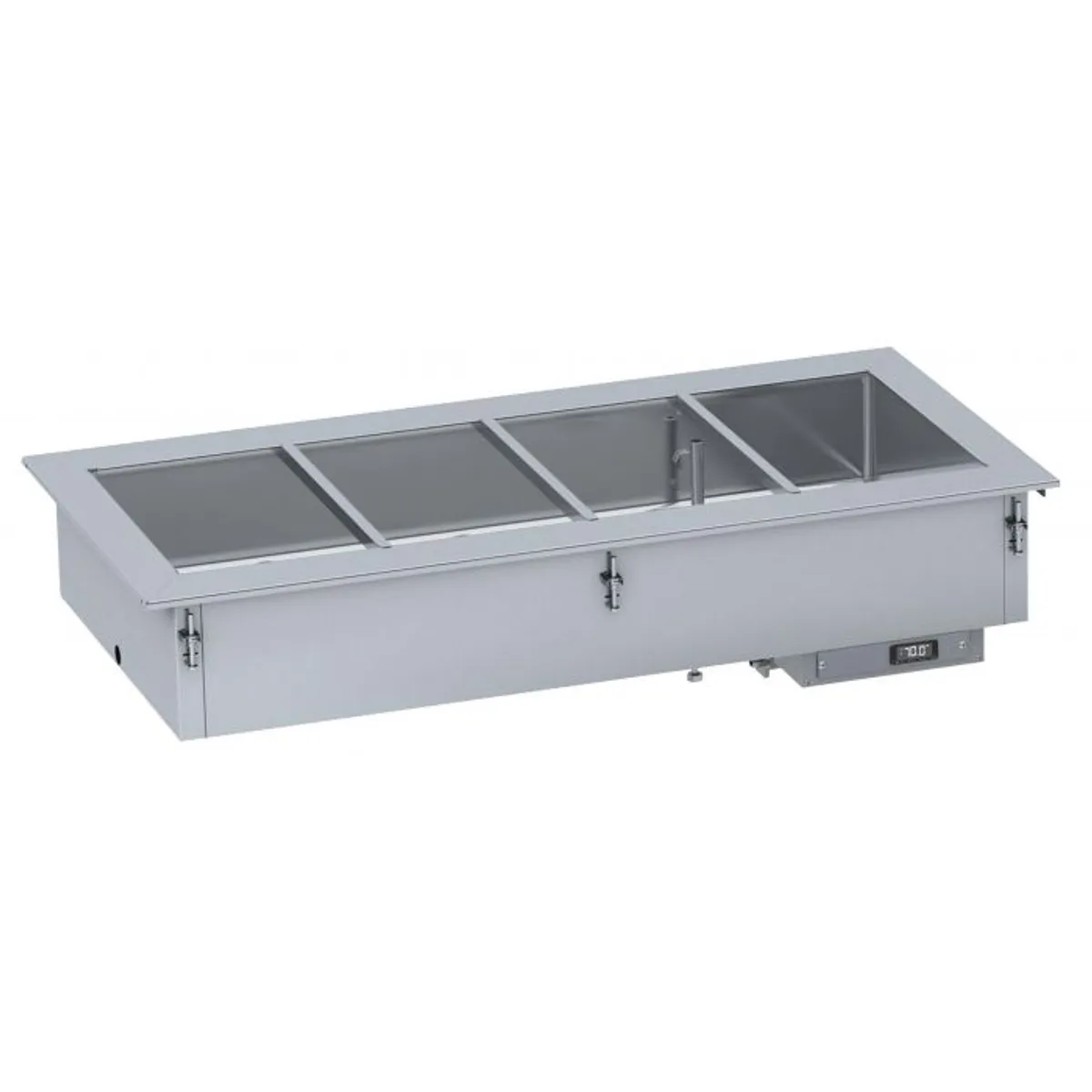 INDBYGGET BAIN-MARIE 2/1 - MANUEL VANDFYLDNING