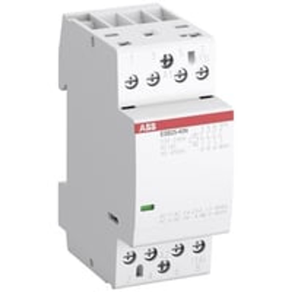 Installationskontaktor 4-polet 4NO, AC-1 25A ved 55 grader, 400V AC, styrespnding 230...240V AC/DC