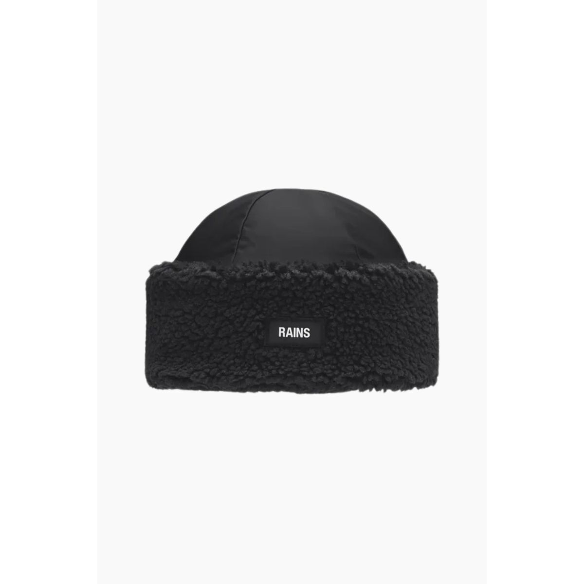 Insulated Fleece Hat T2 - Black - Rains - Sort M/L