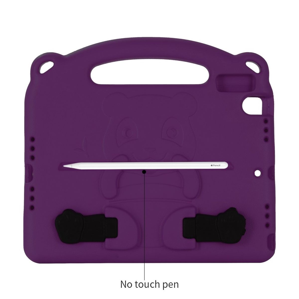 iPad 10.2 (2019/2020/2021) - EVA Panda Shockproof cover - Lilla