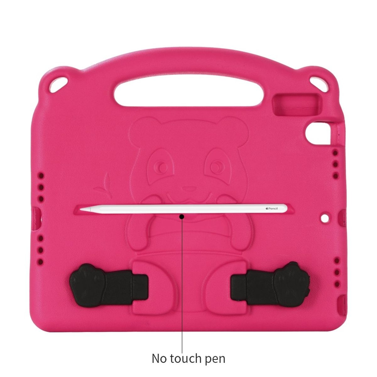 iPad 10.2 (2019/2020/2021) - EVA Panda Shockproof cover - Rosa