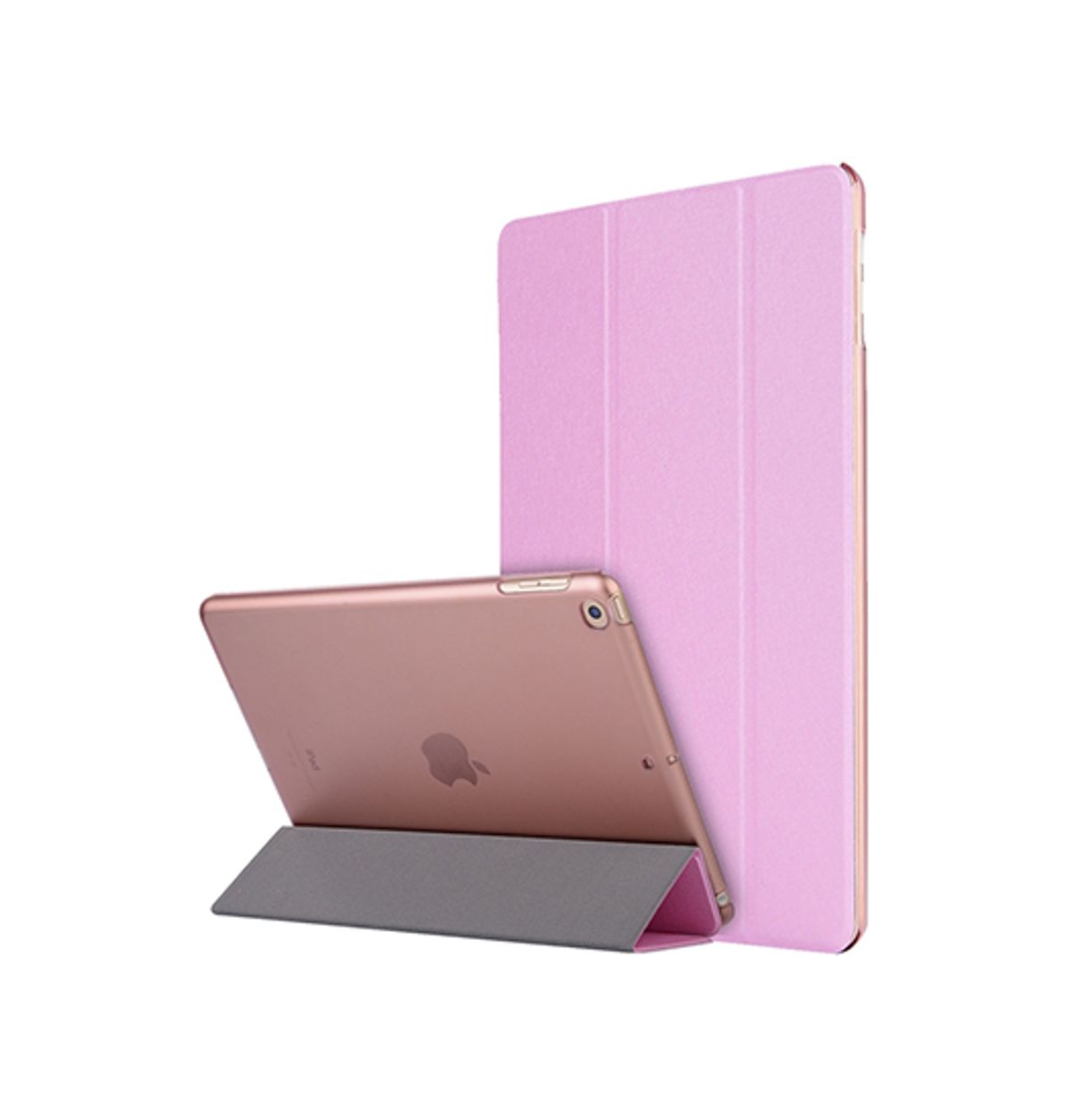 iPad 10.2" 7/8/9 (2019/2020/2021) Silk Trifold Silikone Cover - Pink