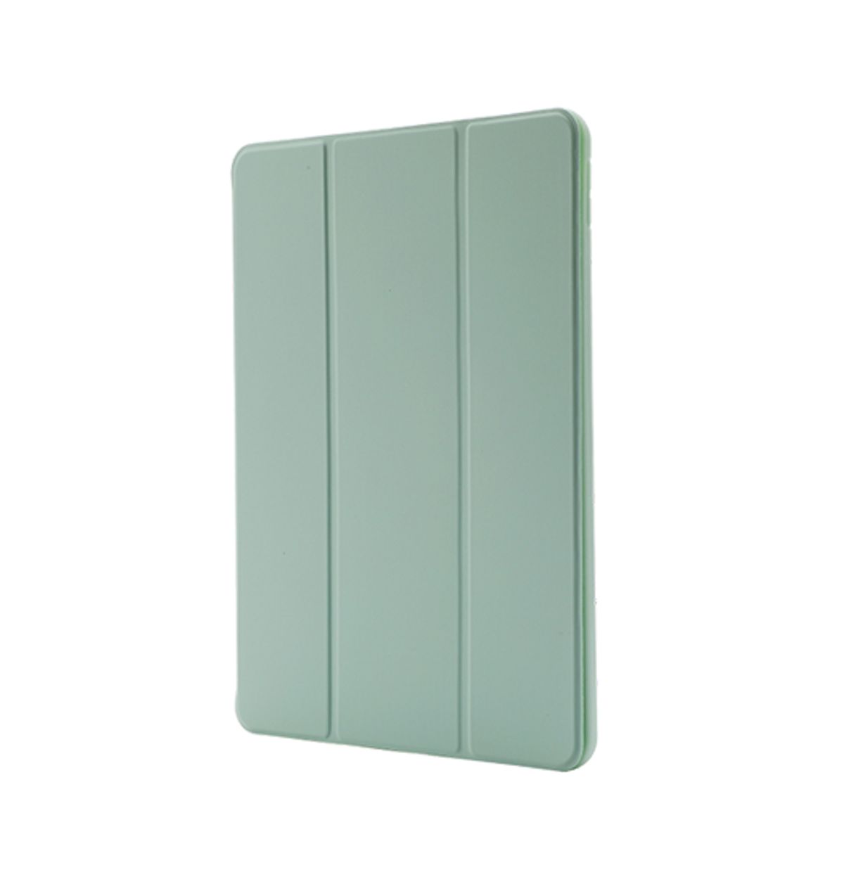 iPad 10.2" 7/8/9 (2019/2020/2021) - SoftHue&trade; Silikone Tri-Fold Cover - Lysegrøn