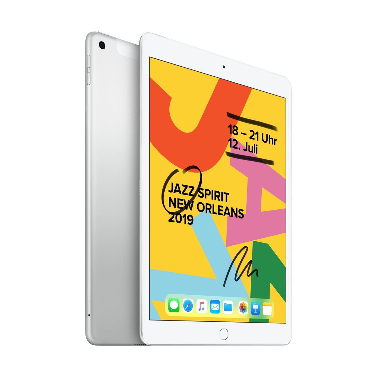 iPad 8. gen 32 GB Wi-Fi+4G 10,2" Silver - Brugt - Meget god stand