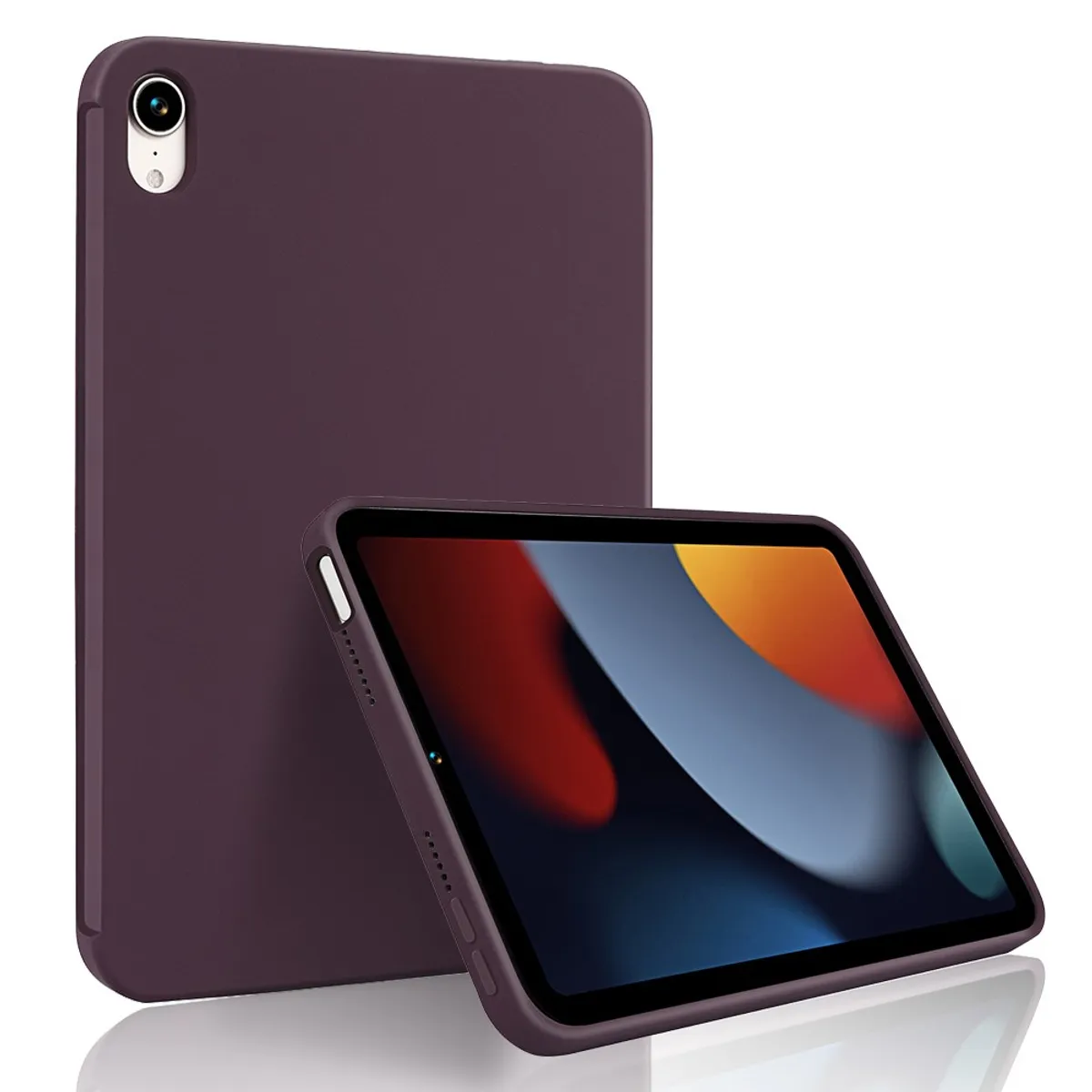 iPad Mini (2024 / 2021) - Premium silikone cover/etui - mørk lilla