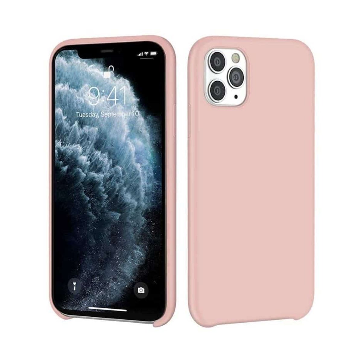 IPHONE 11 Pro LIQUID SILIKONE COVER - Pink - iHero