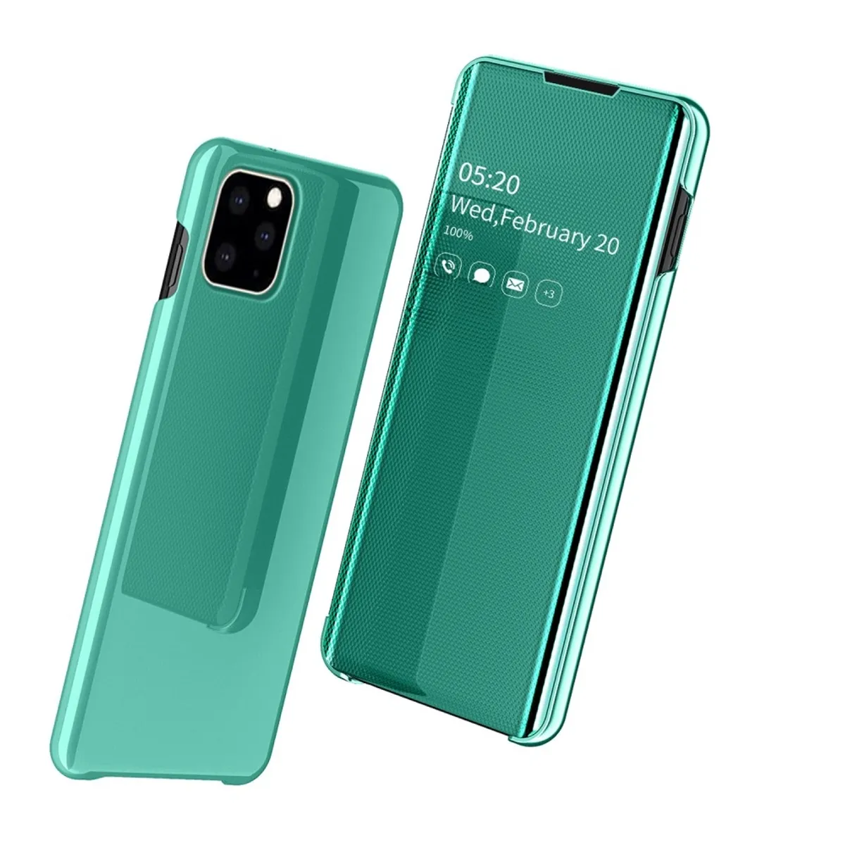 iPhone 11 Pro Max - Mirrow View Window cover - Grøn