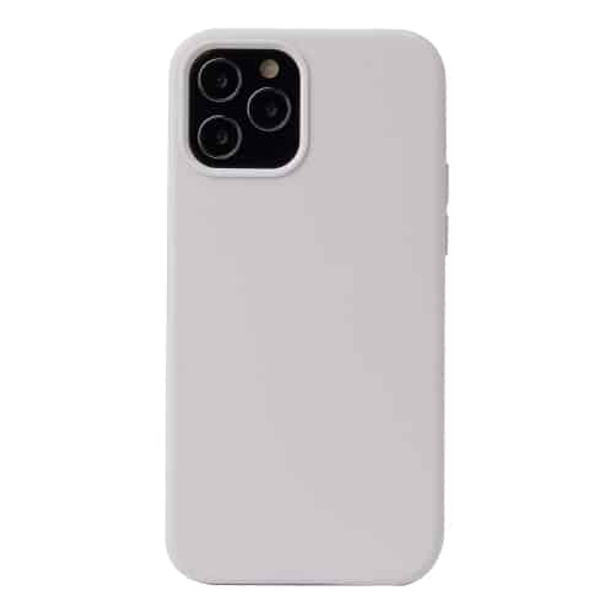 IPHONE 12/12 Pro LIQUID SILIKONE COVER - Hvid - iHero