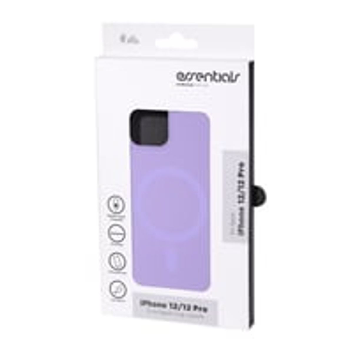 iPhone 12/12 Pro Silicone Mag back cover, Purple