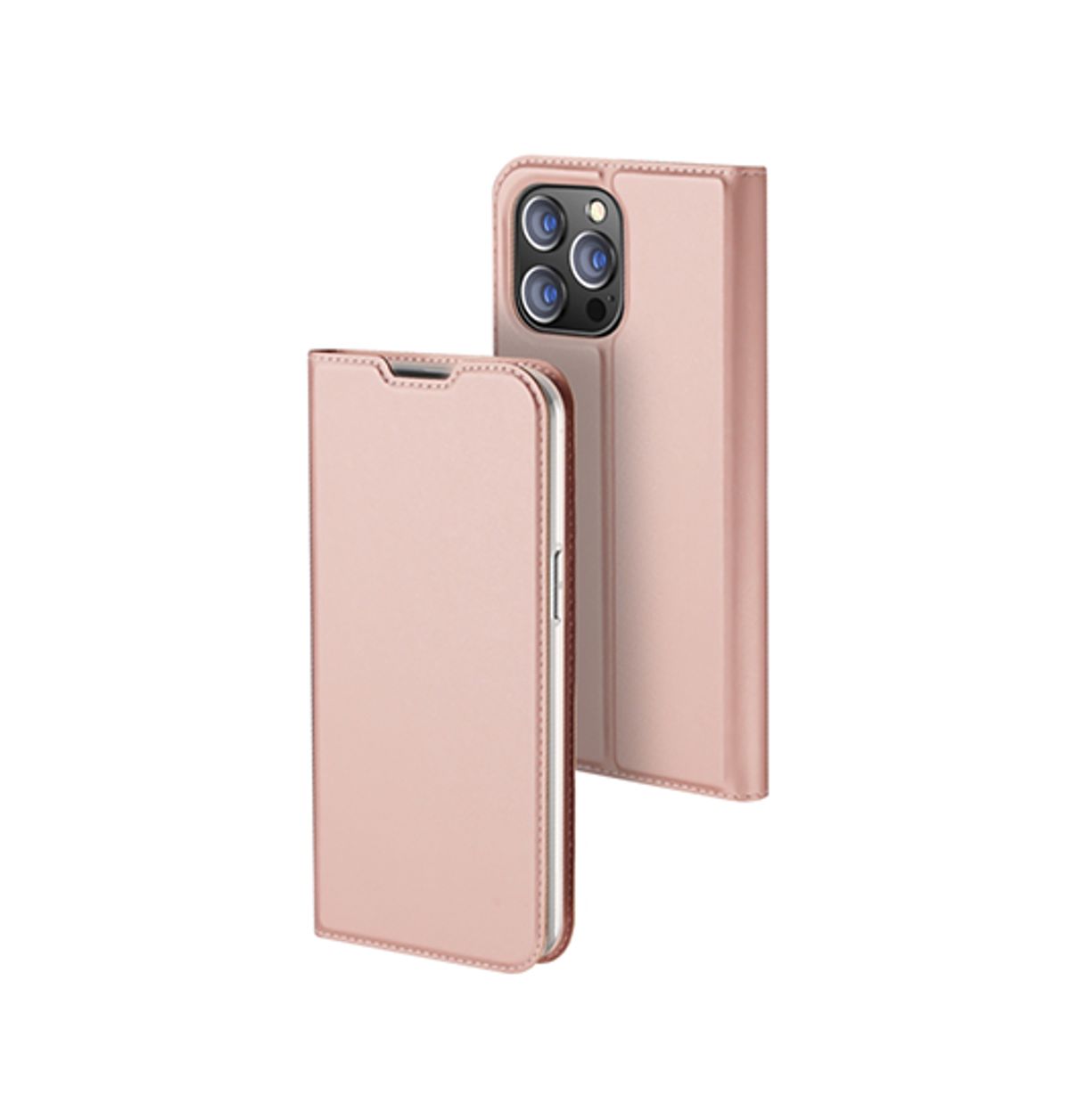 iPhone 14 Pro - Vanquish Pro Series Flipcover Etui - Rose