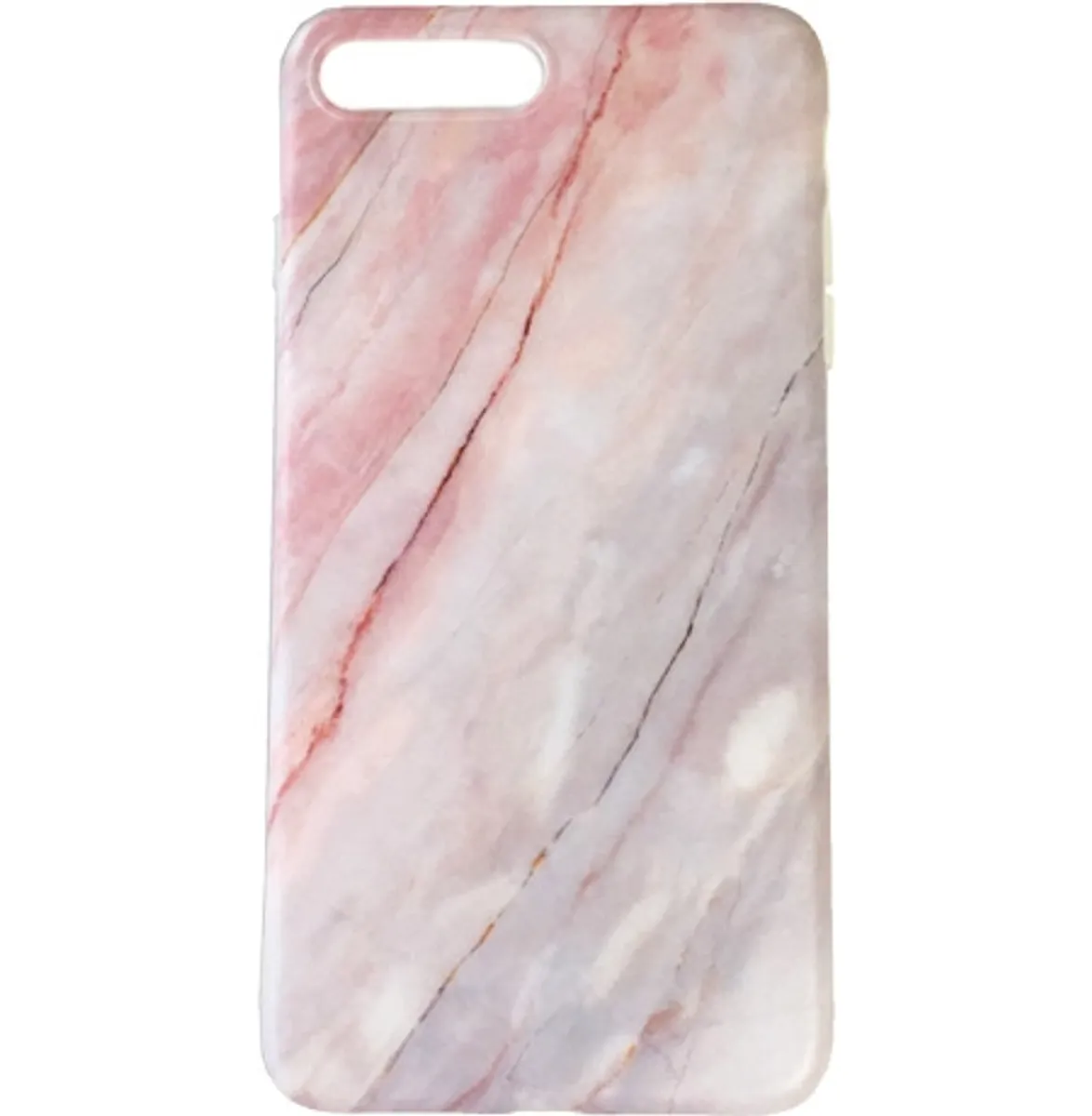 iPhone 8+ Cover Rosa Marmor